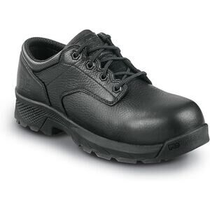 Men's Black Ox Titan EV MaxTrax Alloy Toe Oxford (BLACK) Size 11